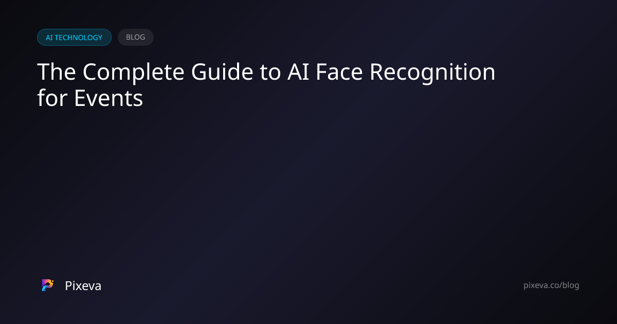The Complete Guide to AI Face Recognition for Events (2026) | Pixeva
